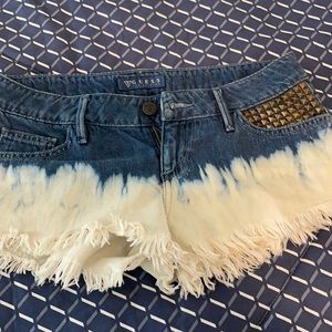 Brand new mini jeans shorts Guess